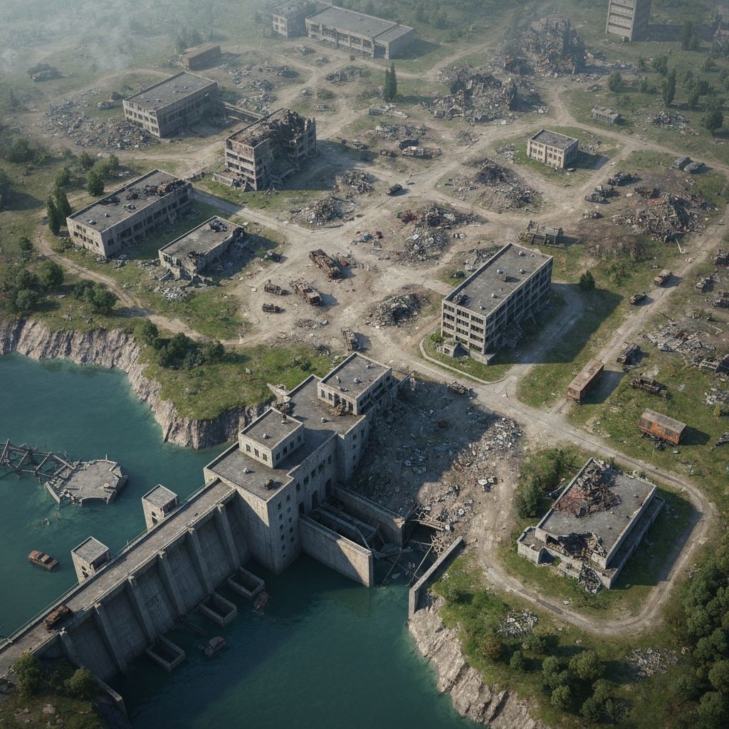 Dam Battlegrounds Interactive Map